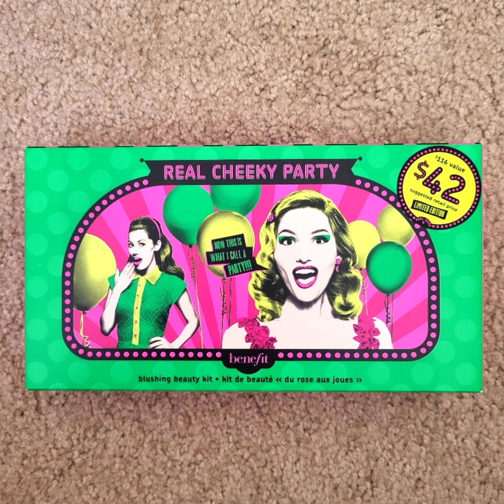 Benefit real cheeky party palette.